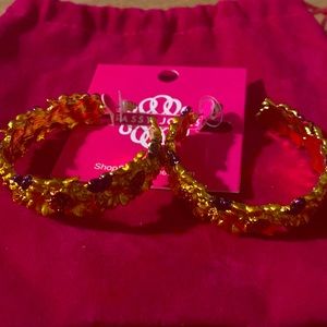 Sassy Jones Aurora Hoops - NWT